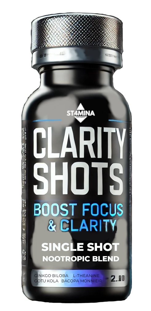 Clarity Shots Nootropic Blend By Stamina Supplements